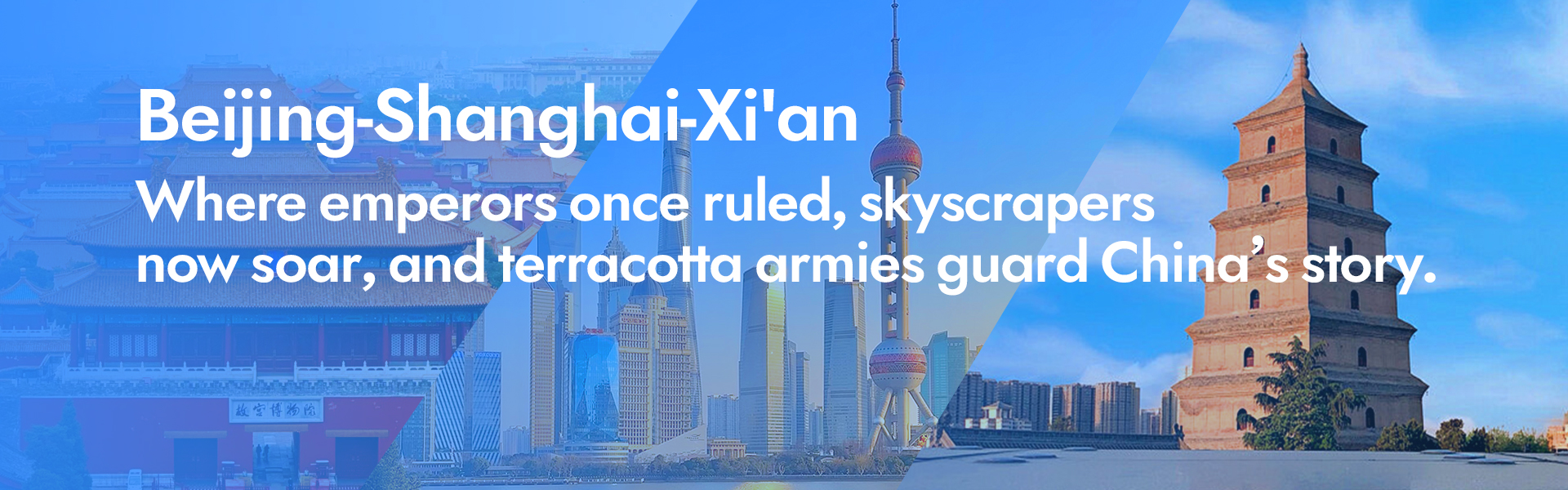 8-Day Beijing, Xi'an & Shanghai Tour: Explore China’s Cultural Gems